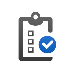 Line graph with ascending arrow icon